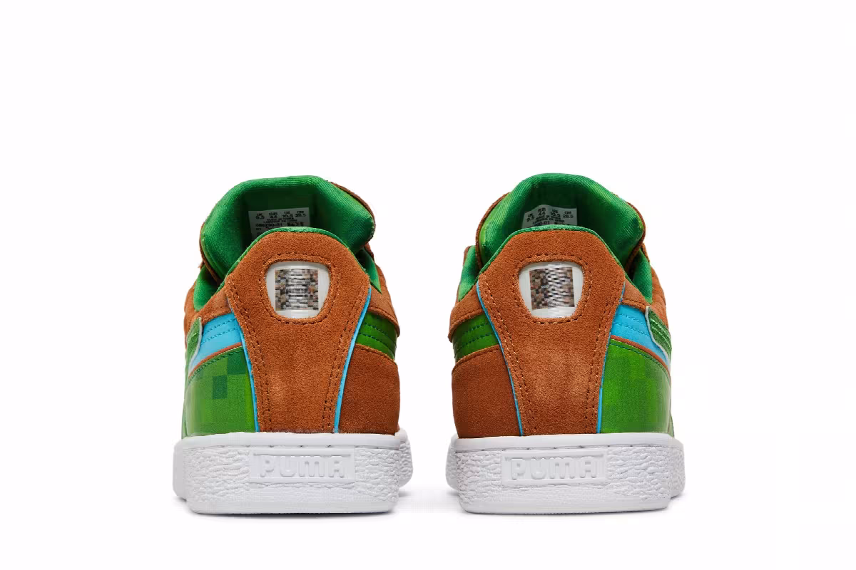 Minecraft x Puma Suede Grass Block, view 7