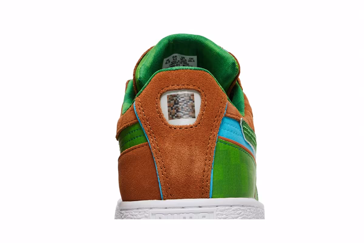 Minecraft x Puma Suede Grass Block, view 8