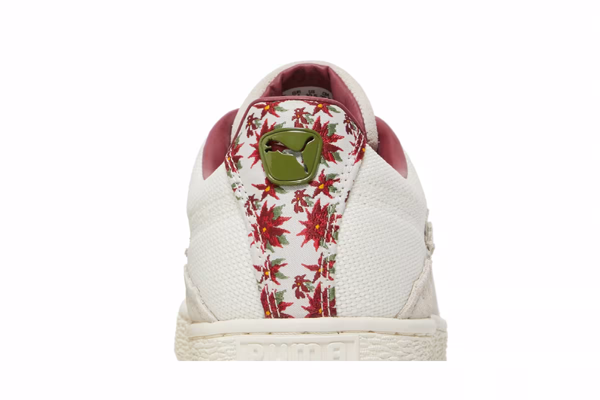 Puma Suede and Chill Marshmallow Team Gold, view 8