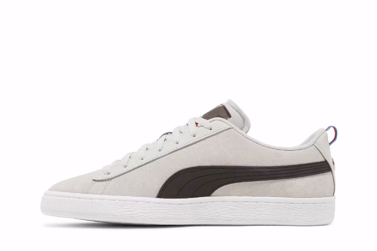 Puma BMW Motorsport x Suede Grey Violet Black, view 4