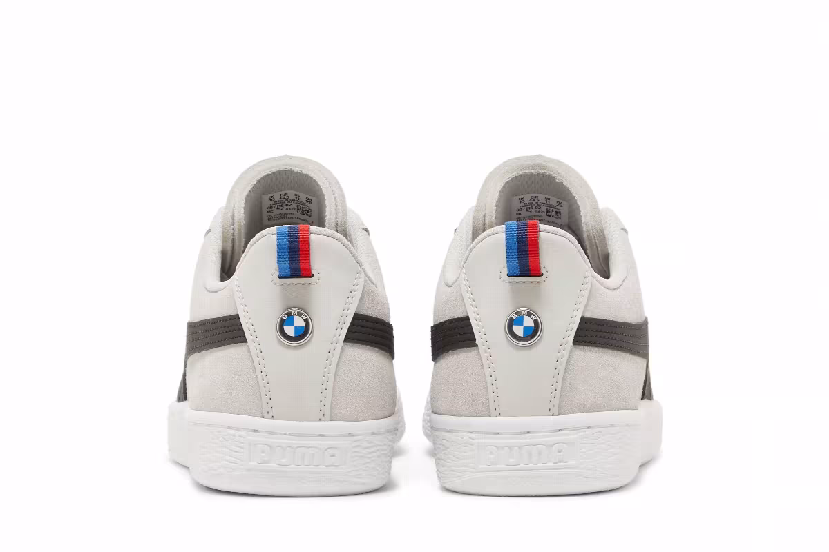 Puma BMW Motorsport x Suede Grey Violet Black, view 7