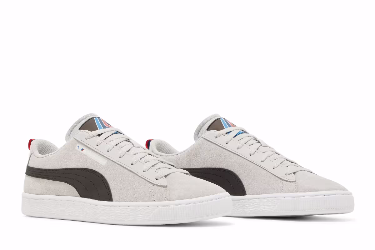 Puma BMW Motorsport x Suede Grey Violet Black, view 9