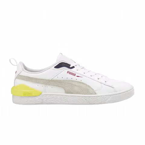 Puma Suede Bloc 'White Yellow Pear'