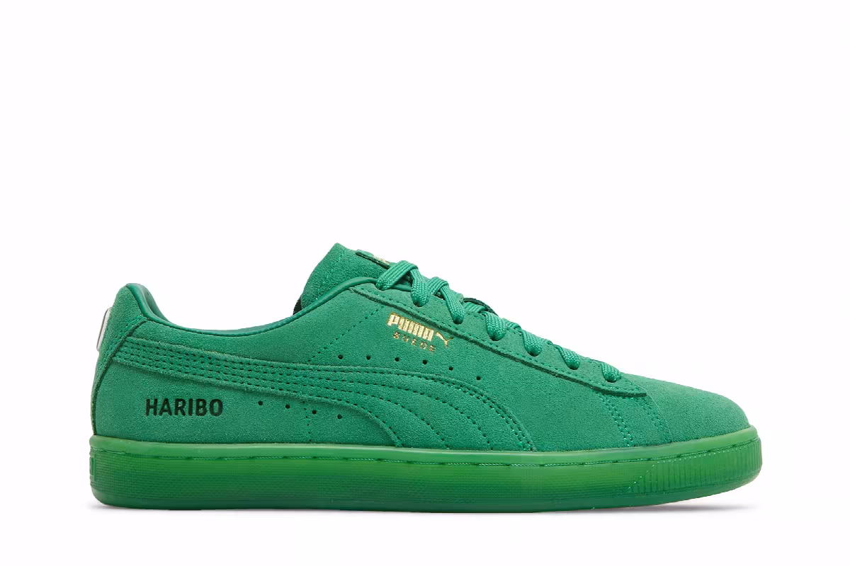 Puma Haribo x Suede Jr Amazon Green, view 2