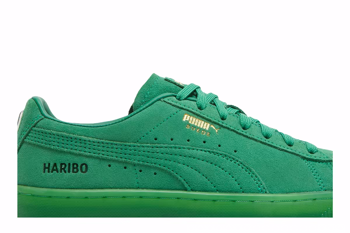 Puma Haribo x Suede Jr Amazon Green, view 3