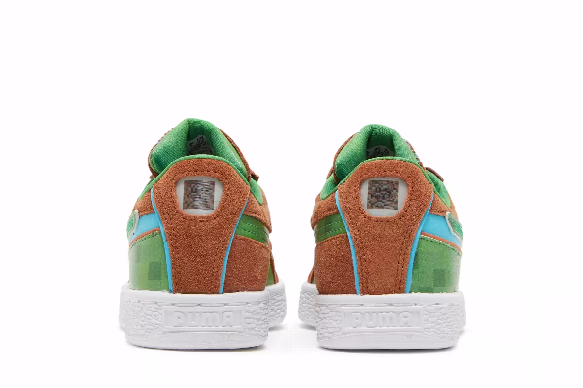 Minecraft x Puma Suede Jr Grass Block, view 7