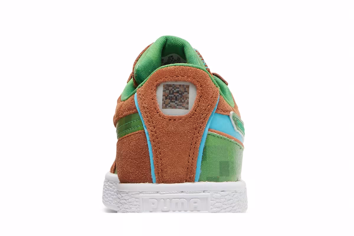 Minecraft x Puma Suede Jr Grass Block, view 8