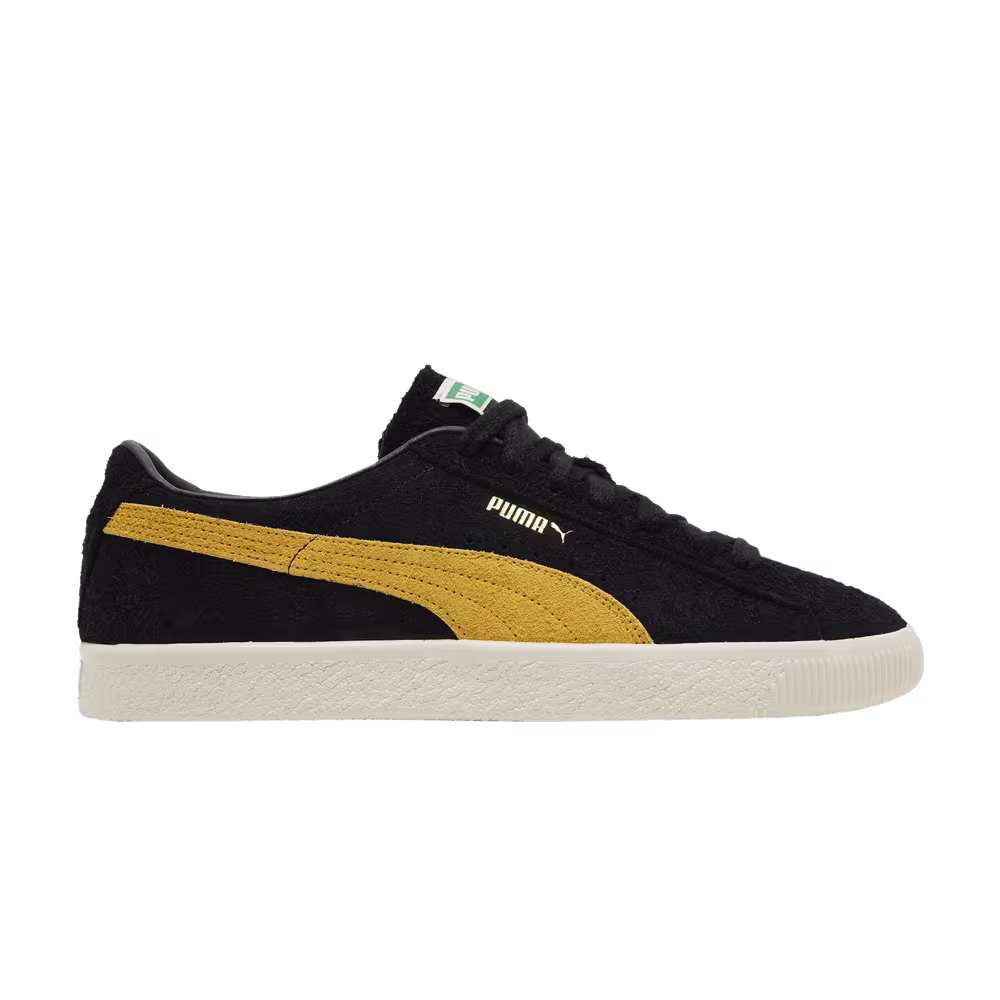 Puma Suede Vintage Hairy Suede - Black Mustard Seed