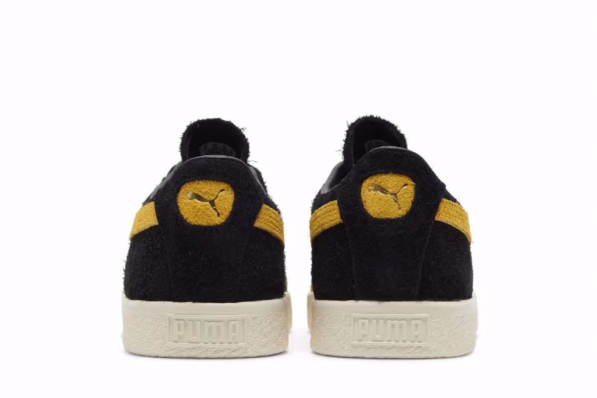 Puma Suede Vintage Hairy Suede - Black Mustard Seed, view 7