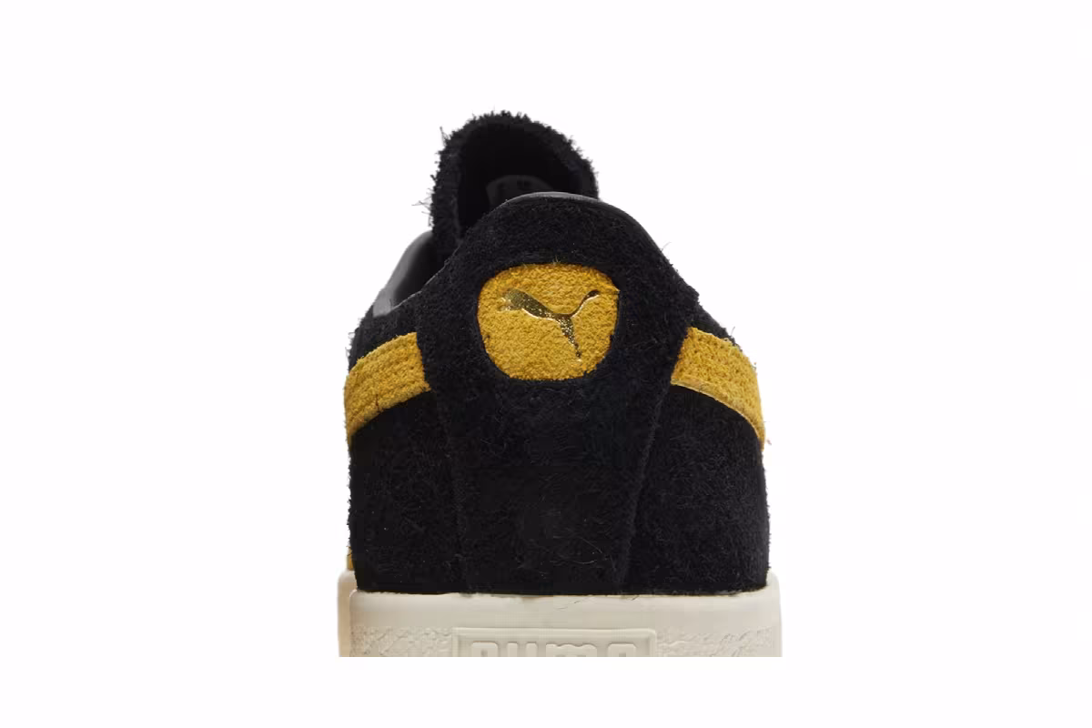 Puma Suede Vintage Hairy Suede - Black Mustard Seed, view 8