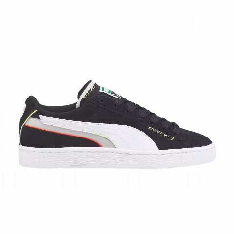 Puma Suede Jr 'Displaced - Black Harbor Mist'