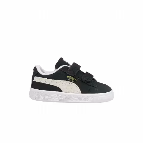 Puma Suede Classic 21 AC Infant 'Black White'