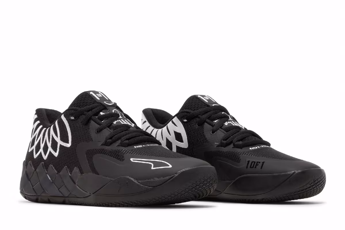 Puma MB.01 Lo Team Colors - Black, view 9