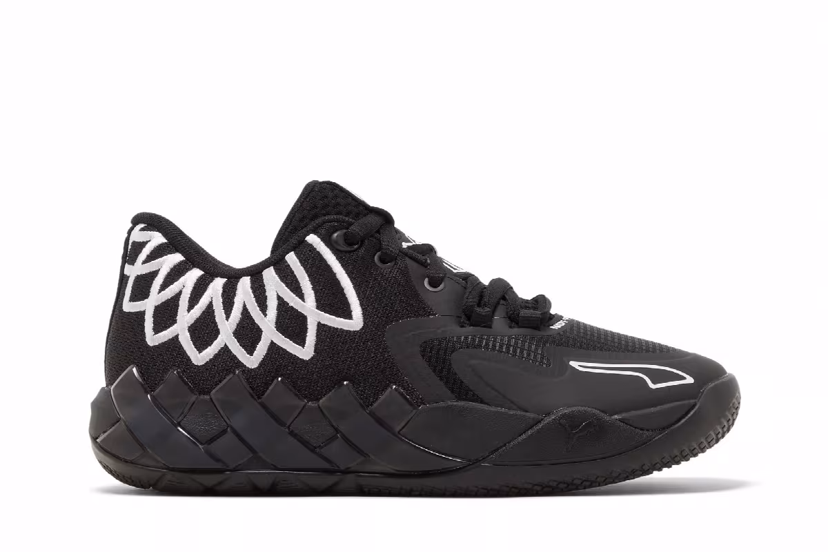 Puma MB.01 Lo Jr Team Colors - Black, view 2