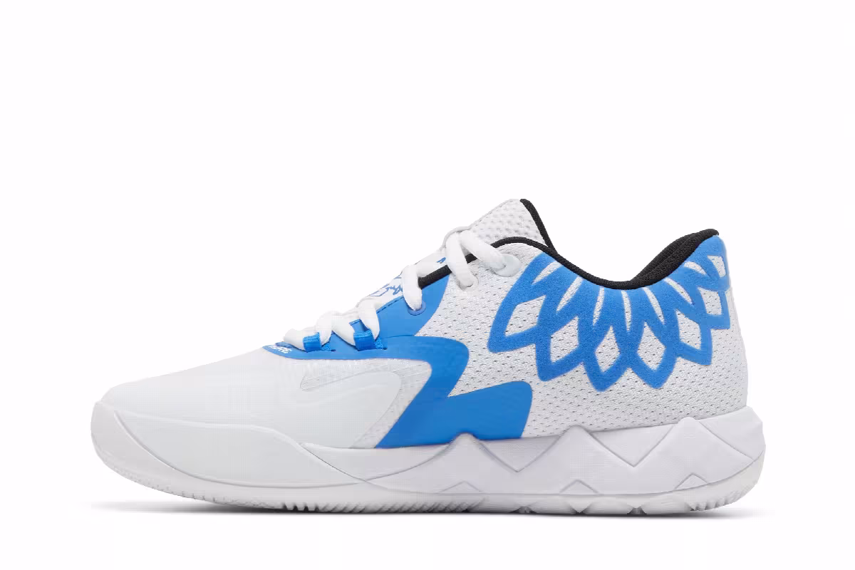 Puma MB.01 Lo Team Colors - White Bluemazing, view 4