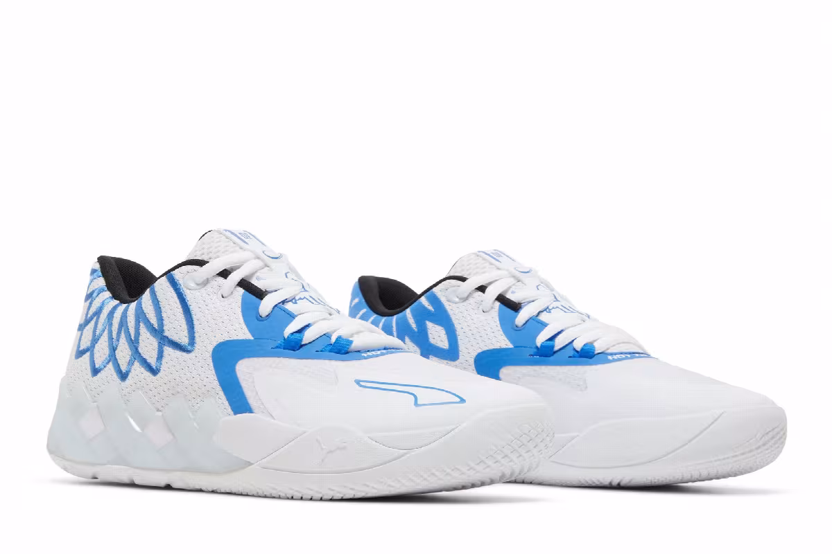 Puma MB.01 Lo Team Colors - White Bluemazing, view 9
