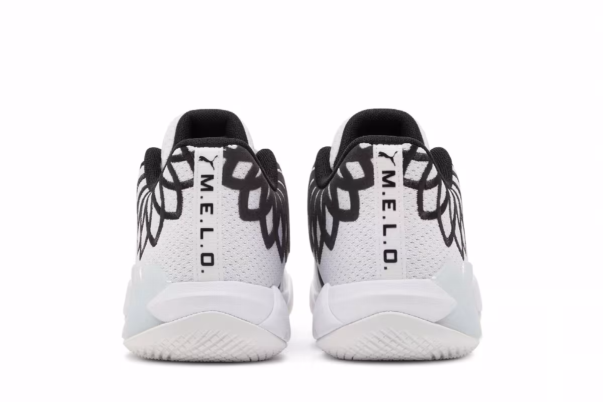 Puma MB.01 Lo Jr Team Colors - White Black, view 7