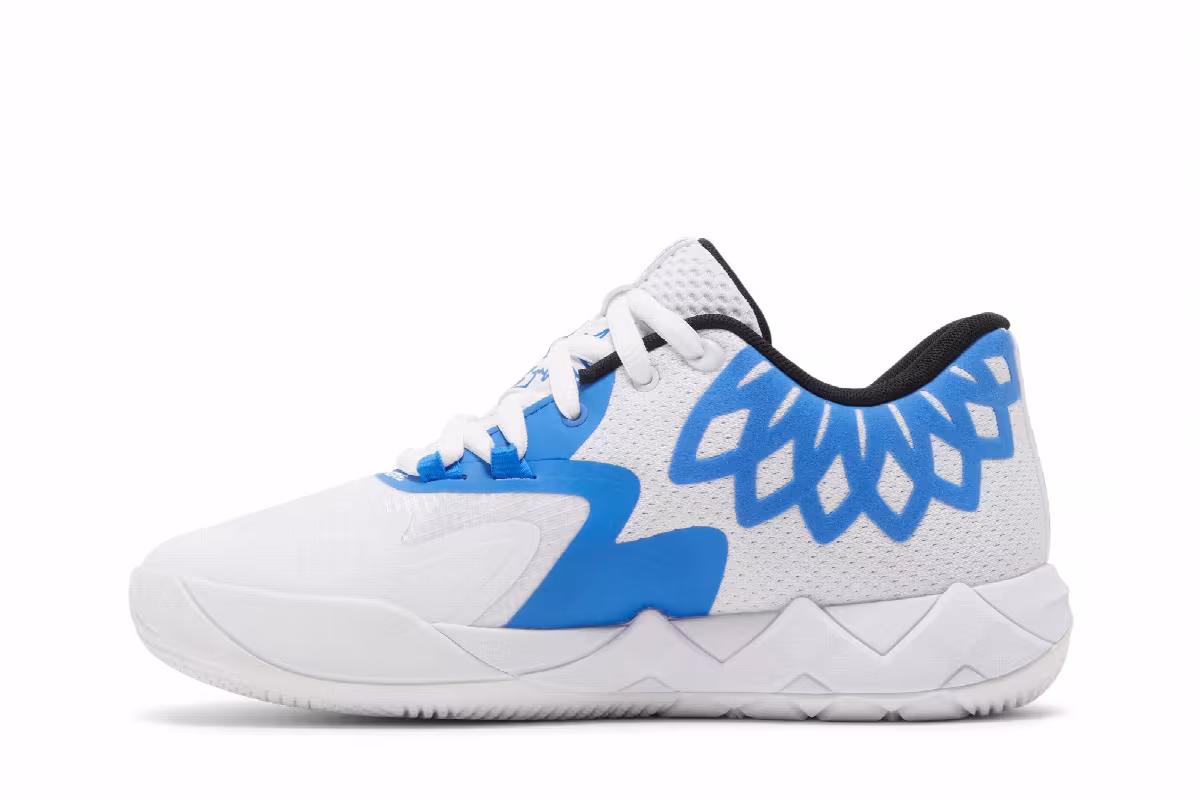 Puma MB.01 Lo Jr Team Colors - White Bluemazing, view 4