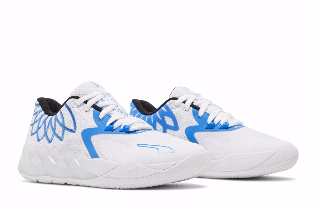 Puma MB.01 Lo Jr Team Colors - White Bluemazing, view 9
