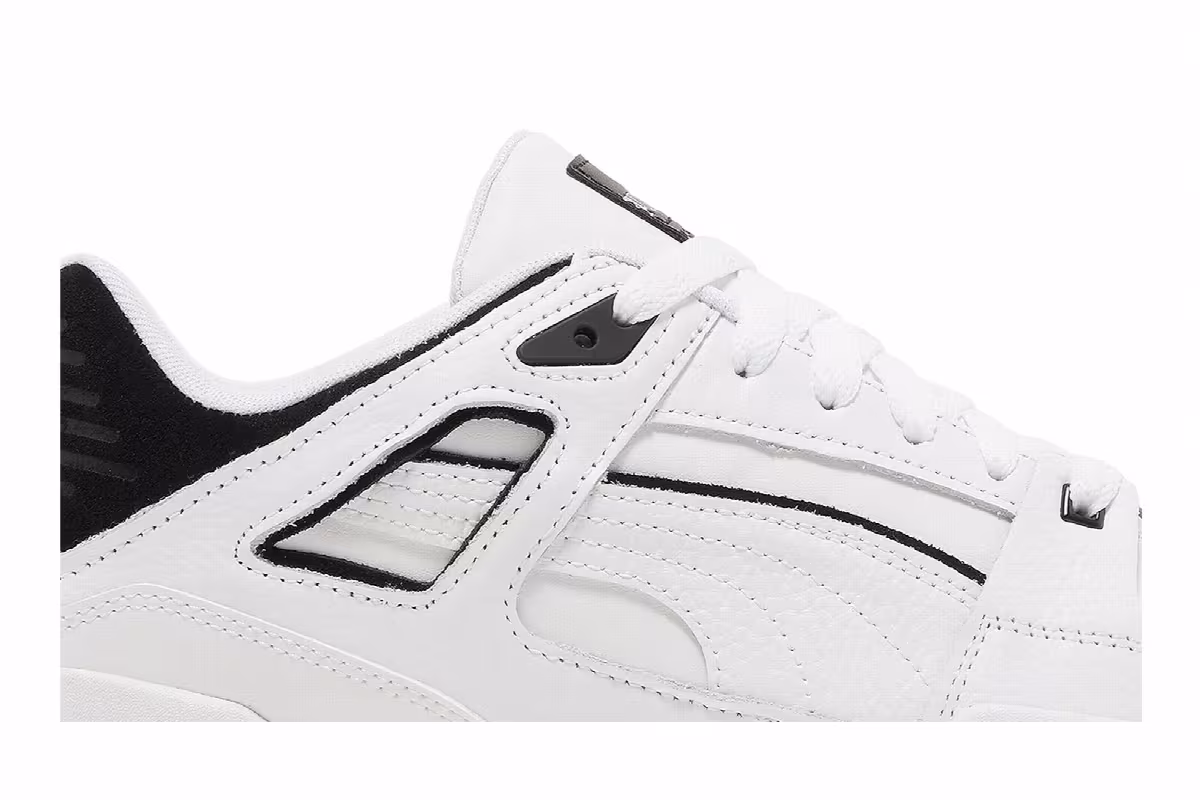 Puma Slipstream White Black, view 3
