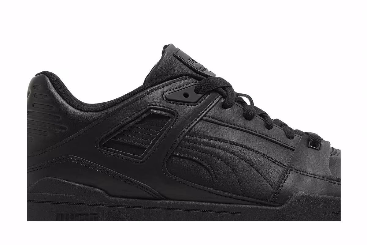 Puma Slipstream Leather Triple Black, view 3