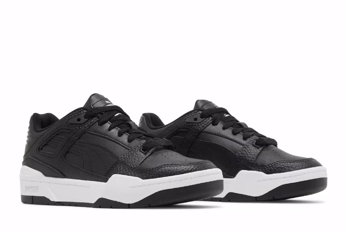 Puma Slipstream Leather Jr Triple White, view 9