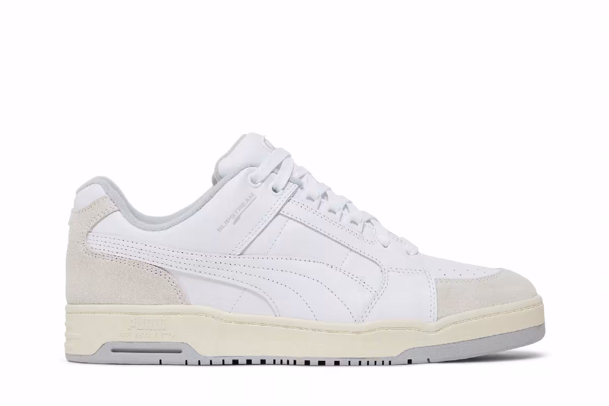 Puma Slipstream Lo White Pristine, view 2