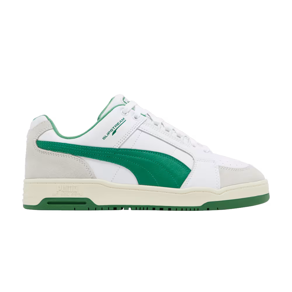 Puma Slipstream Lo White Amazon Green