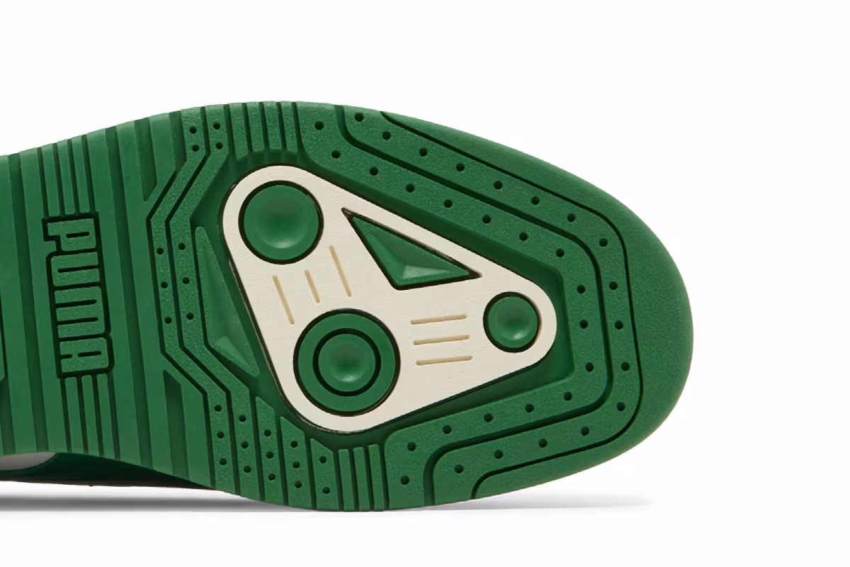Puma Slipstream Lo White Amazon Green, view 6