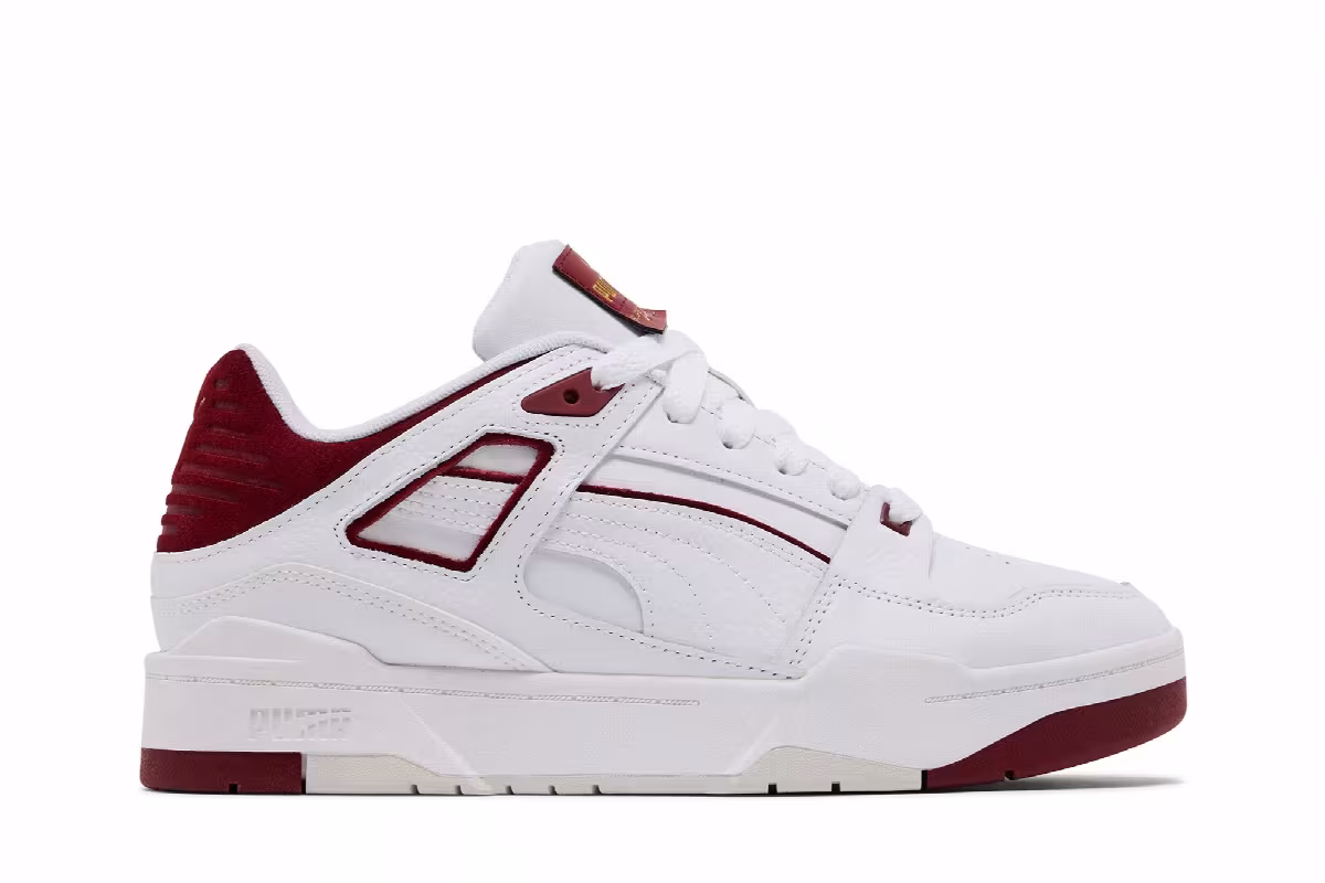 Puma Slipstream White Intense Red, view 2