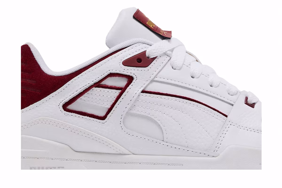 Puma Slipstream White Intense Red, view 3