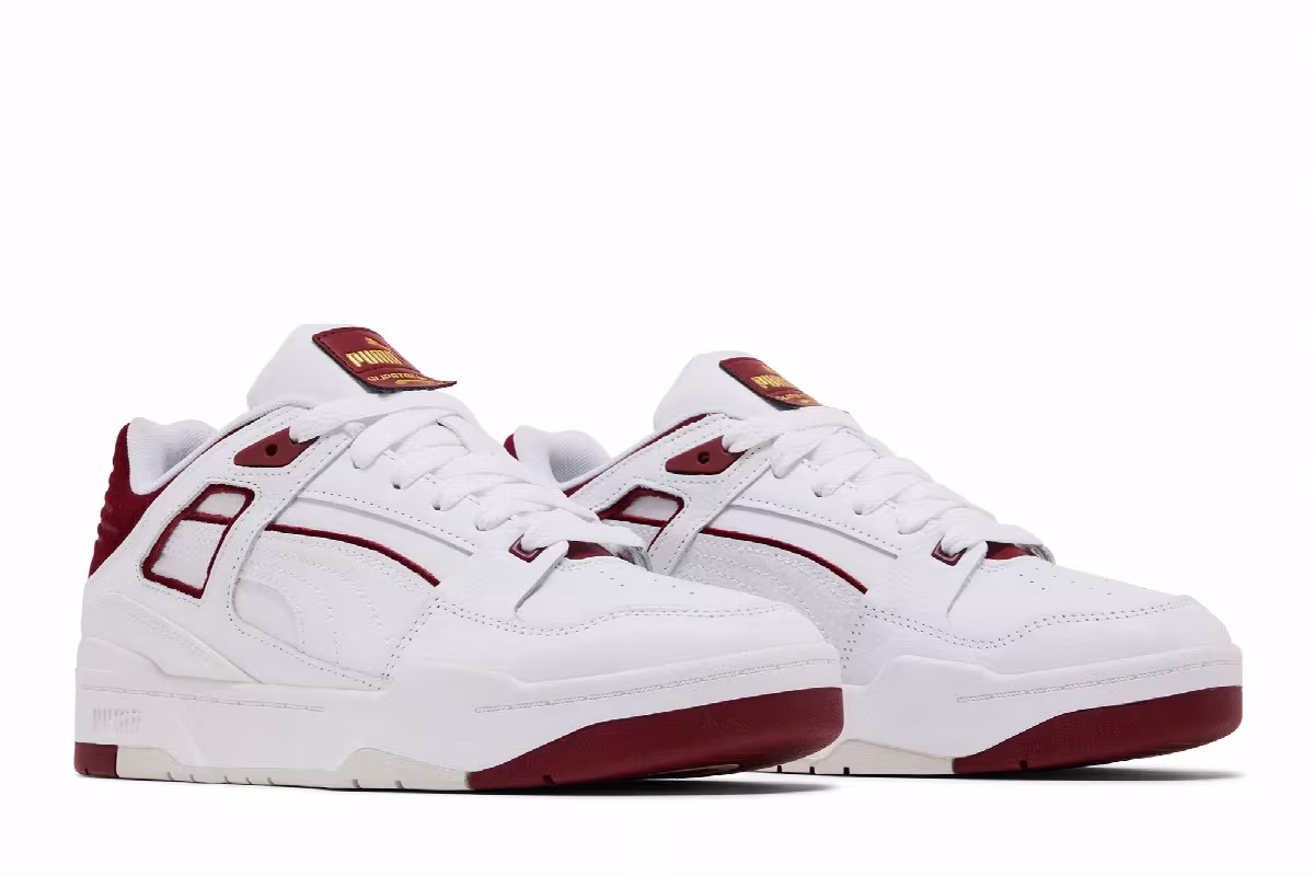 Puma Slipstream White Intense Red, view 9