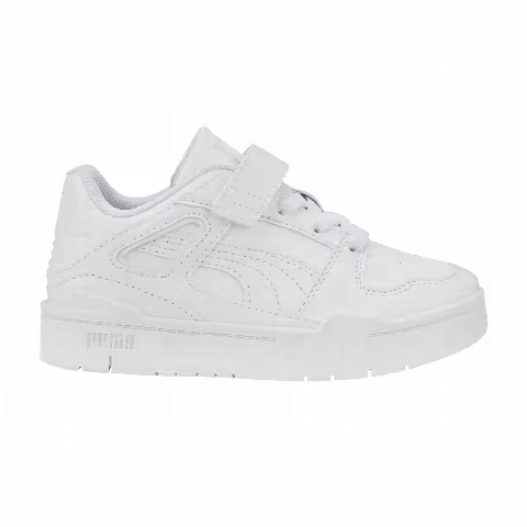 Puma Slipstream Leather Little Kid 'Triple White'