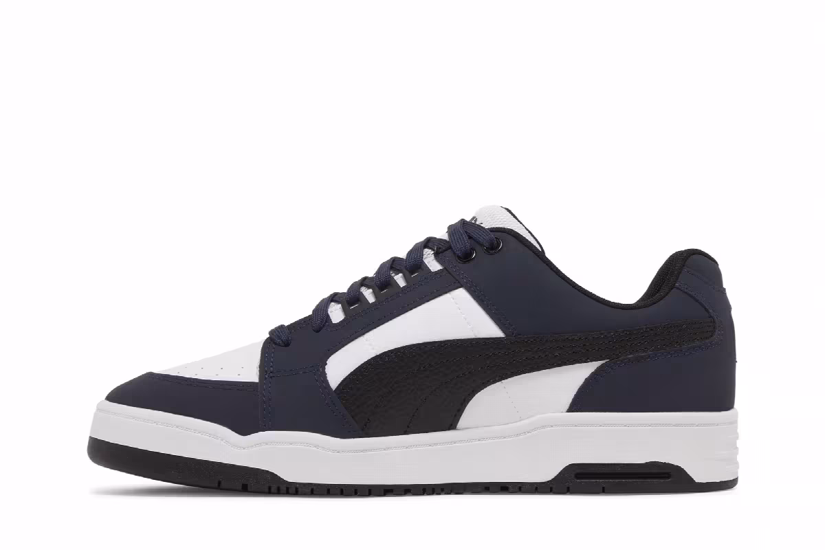 Puma Slipstream Lo Block - White Parisian Night, view 4
