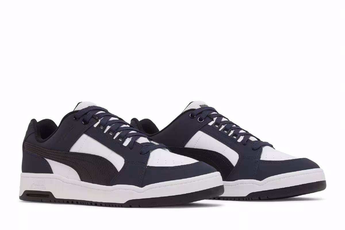 Puma Slipstream Lo Block - White Parisian Night, view 9