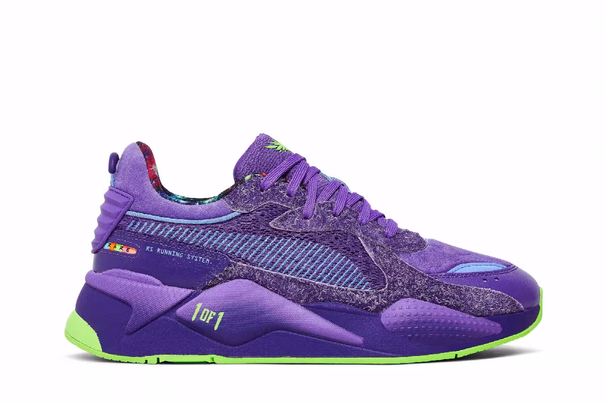 LaMelo Ball x Puma RS-X Galaxy, view 2