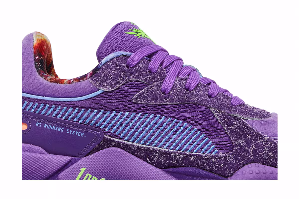 LaMelo Ball x Puma RS-X Jr Galaxy, view 3