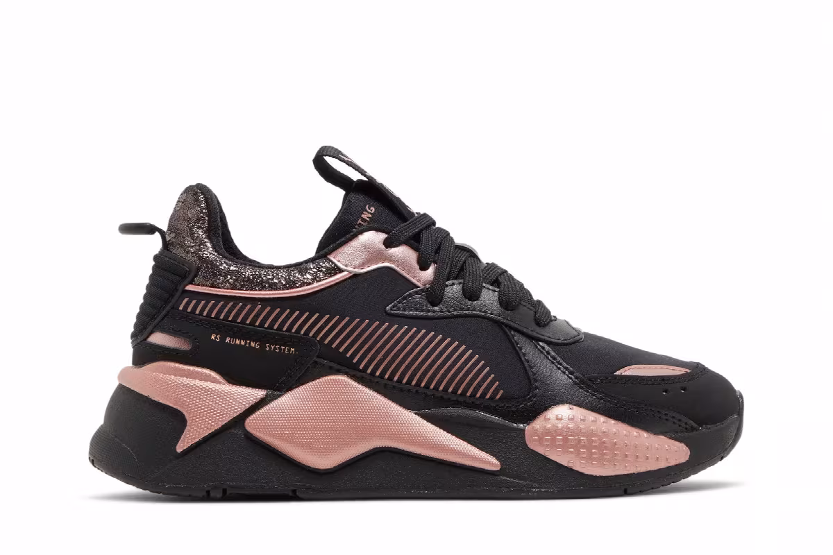 Puma Women's RS-X Black Rose Gold, view 2