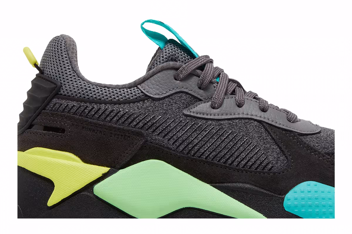 Puma RS-X Highlighter Castlerock Fluorescent Yellow, view 3