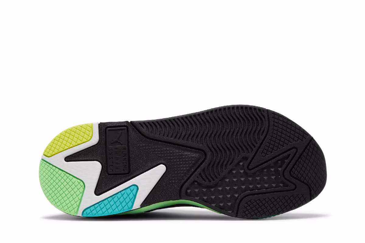 Puma RS-X Highlighter Castlerock Fluorescent Yellow, view 5