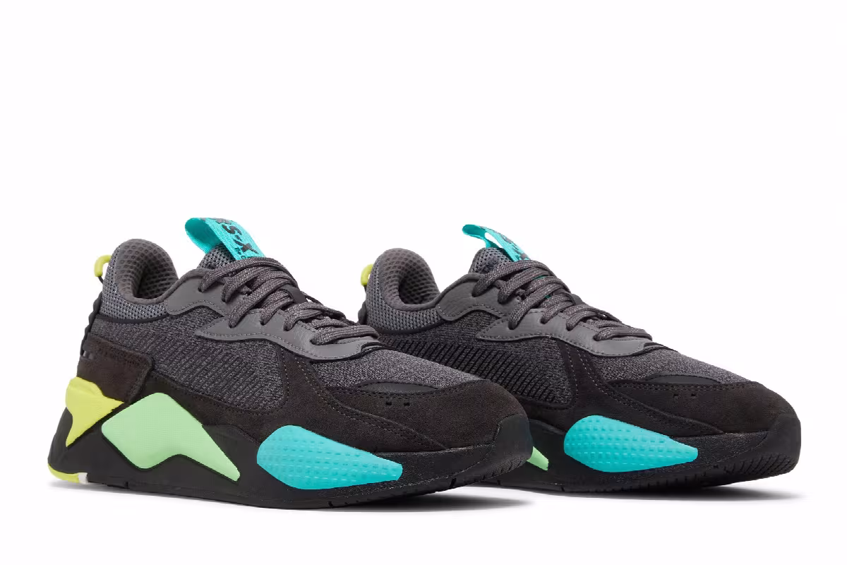 Puma RS-X Highlighter Castlerock Fluorescent Yellow, view 9
