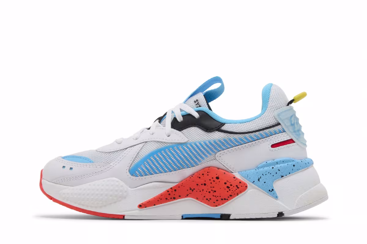 Puma RS-X Jr Airbrush - Luminous Blue, view 4