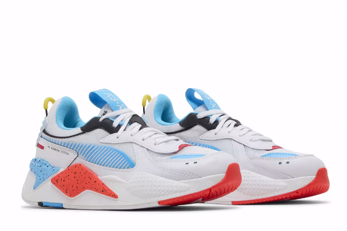 Puma RS-X Jr Airbrush - Luminous Blue, view 9