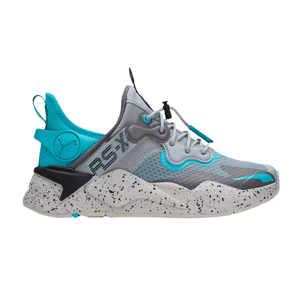 Puma RS-X T3CH TR3K Big Kid Quarry Scuba Blue Speckled