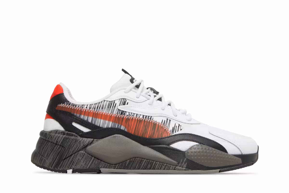 Puma RS-X3 Render White Cherry Tomato, view 2