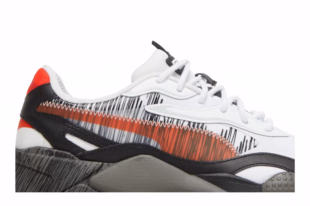Puma RS-X3 Render White Cherry Tomato, view 3