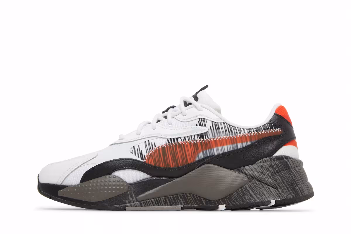 Puma RS-X3 Render White Cherry Tomato, view 4