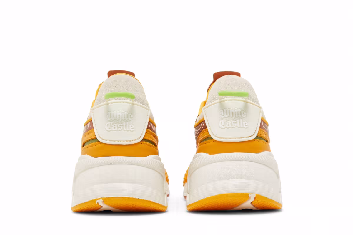 White Castle x Puma RS-X Jr Mocha Bisque Sunflower, view 7