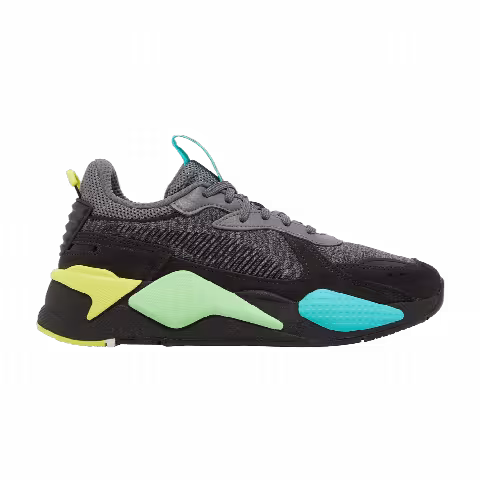 Puma RS-X Highlighter Jr 'Castlerock Fluorescent Yellow'