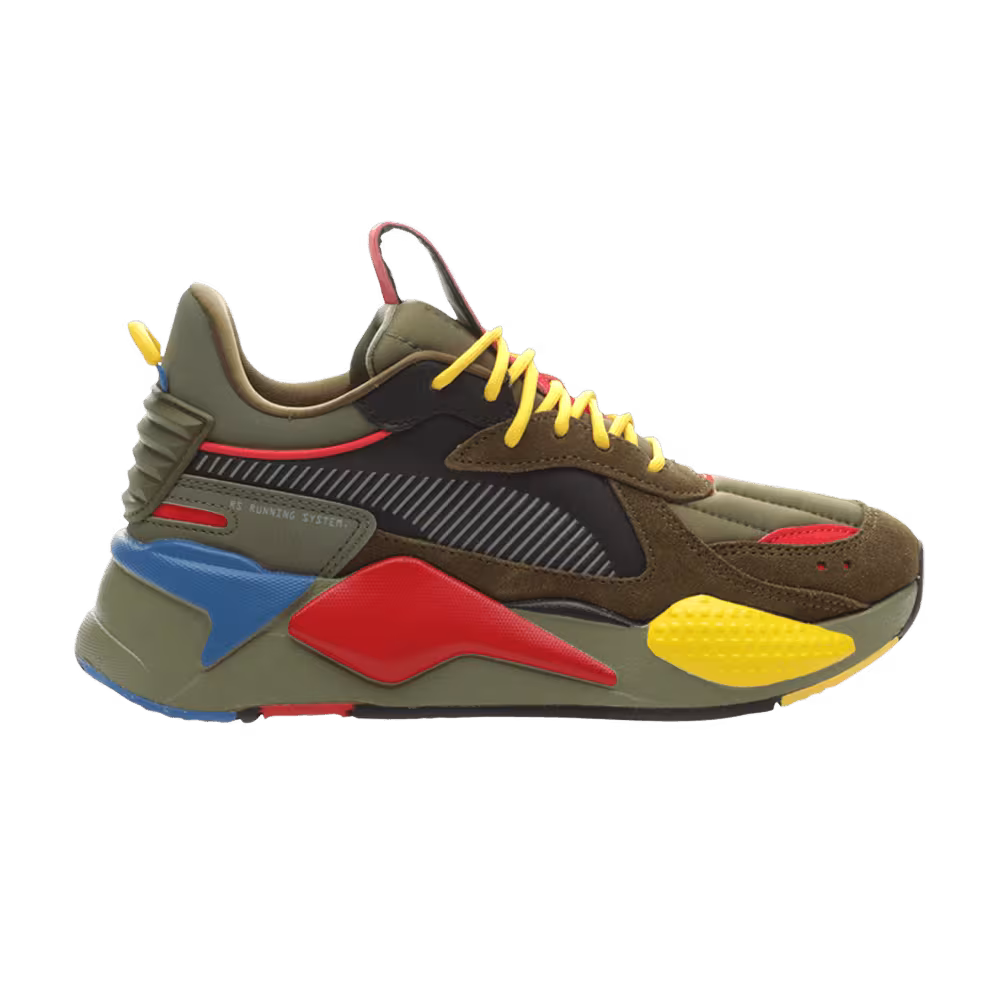 Puma RS-X Jr Deep Lichen Green